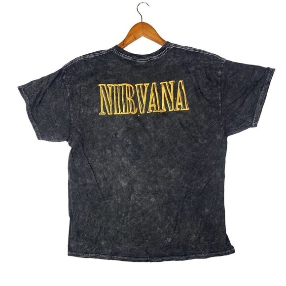 Vintage Style Nirvana Serve The Servants Short Sleeve Crew Neck T Shirt XL Black - Picture 9 of 12